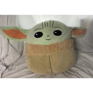 Squishmallow Star Wars Yoda the Child Mandalorian Plush 20" XL  Jumbo